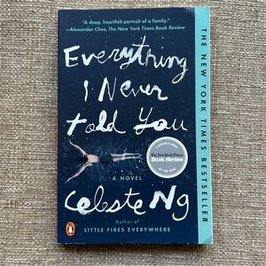 Books 3/$12 - Everything I Never Told You by Celeste Ng